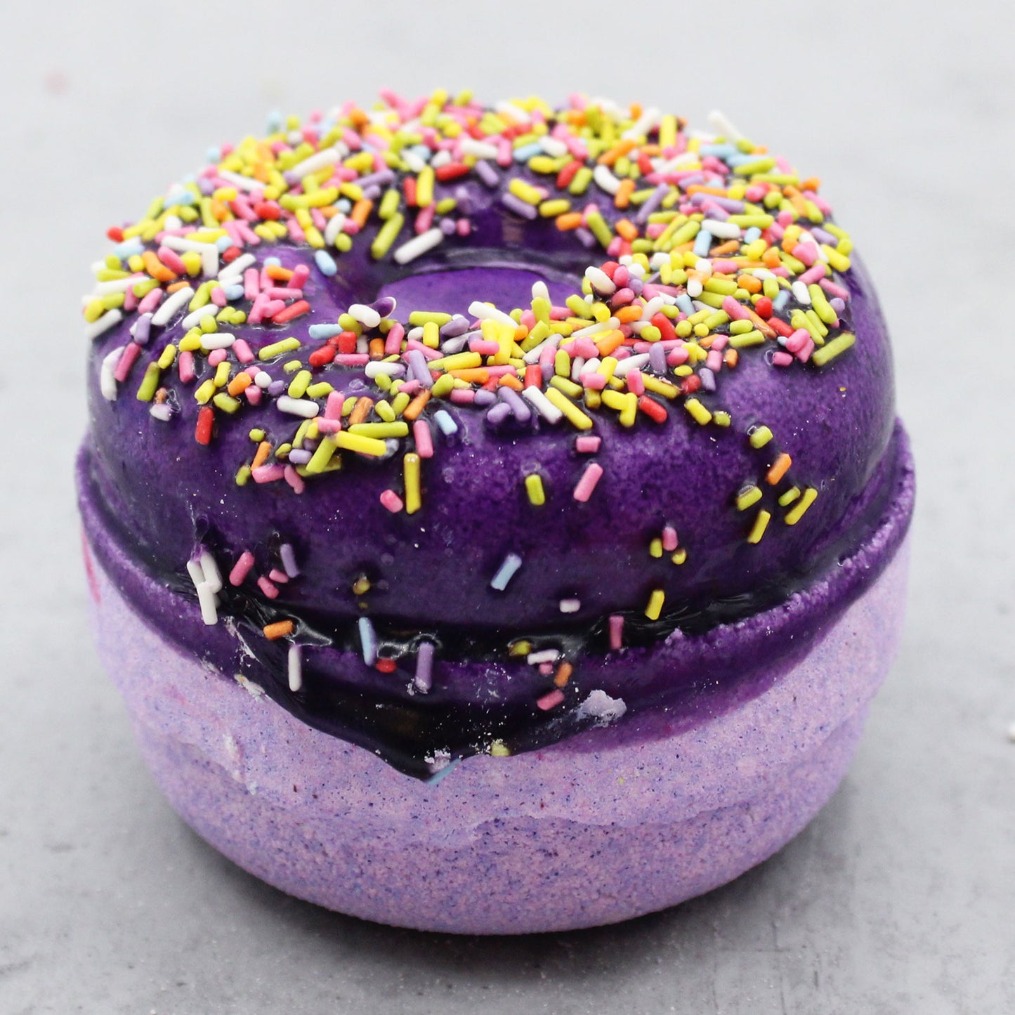 Blackberry and Almond Bath Donut