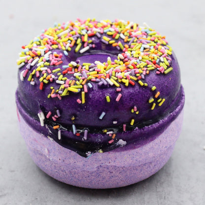 Blackberry and Almond Bath Donut