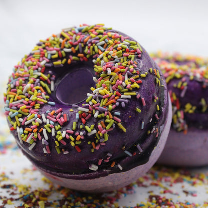 Blackberry and Almond Bath Donut